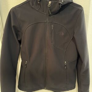 The North Face apex bionic full zip Black Hooded Jacket